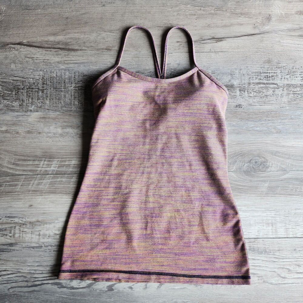 (6) Lululemon Power Y Tank Top